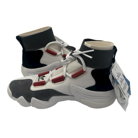 Adidas Crazy 8 AD Shoes Mens Sz 9 White Grey Red High‎ Top Sneakers AC7737 main image 8
